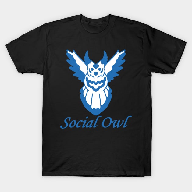 Social Owl T-Shirt by SoraLorr